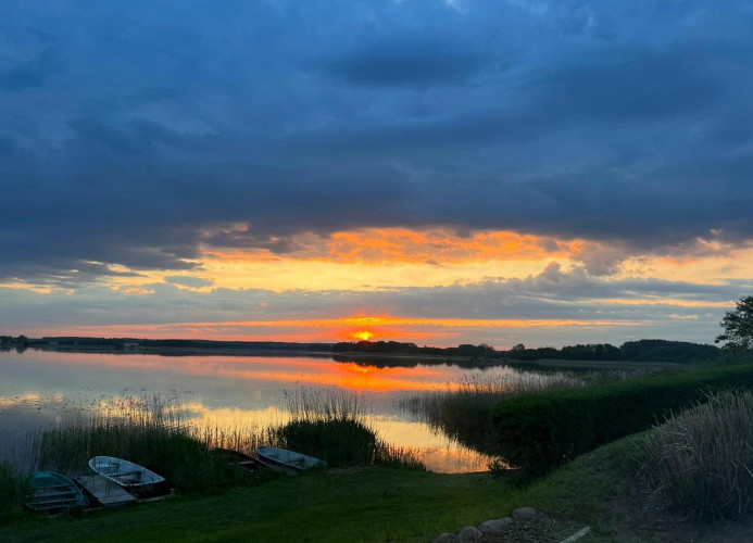 Sonnenaufgang am Sternberger See